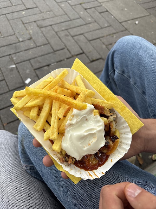 Fritten und Currywurst - Münster